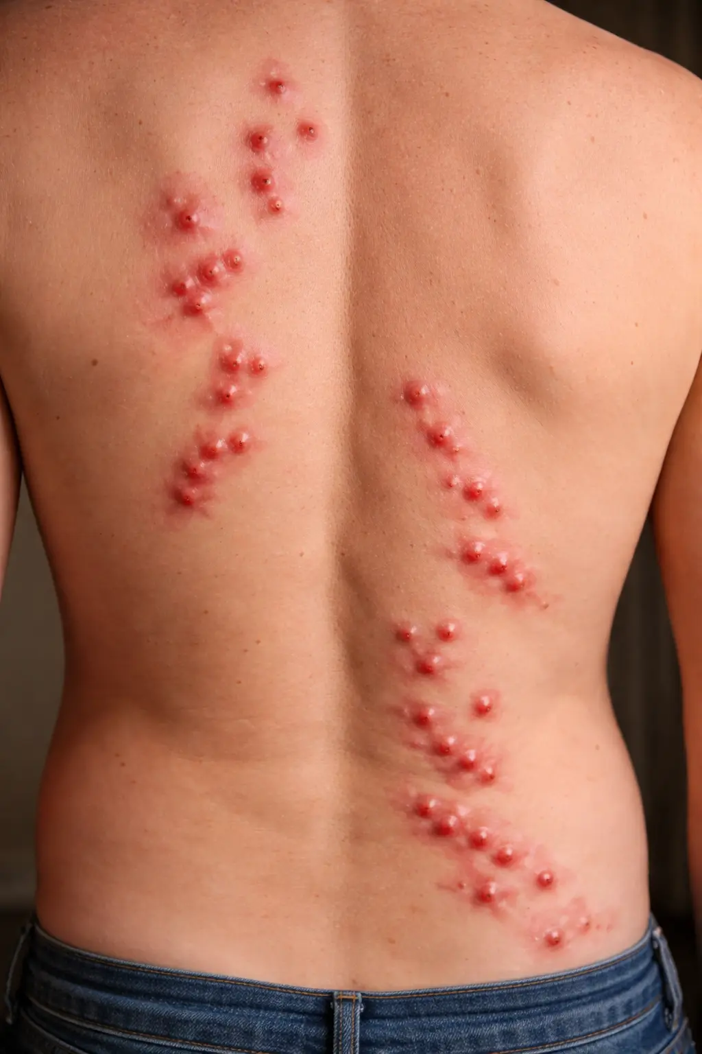 Ágyi poloska csípések